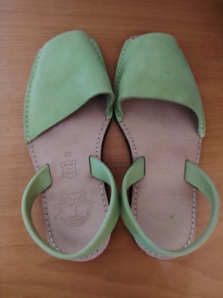Sandalias Pons Verdes Talla 38