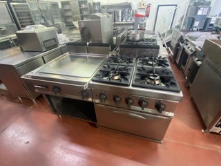 Cocina y Fry Top Bertos Serie 90