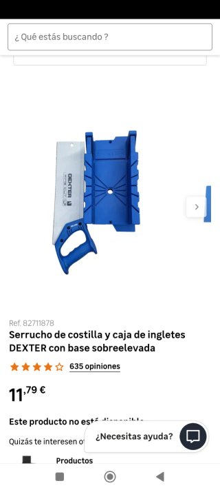Serrucho Dexter y caja de ingletes