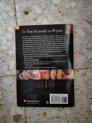 Le tour du monde en 80 jours. Livre