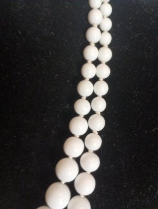Collar de perlas antiguo