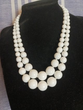 Collar de perlas antiguo