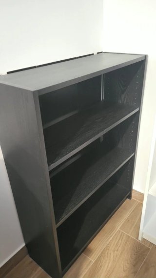 Estantería IKEA Negra Madera Billy