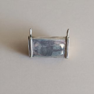 Colgante Caja Pastillas Plata 925