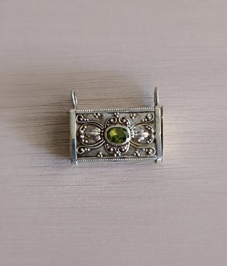 Colgante Caja Pastillas Plata 925