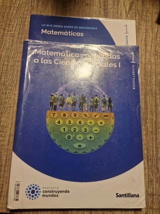 Matemáticas aplicadas a las Ciencias Sociales I...