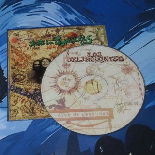 CD Promo Los Delinqüentes Nube de pegatina