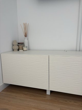 Mueble TV Ikea BESTA Blanco