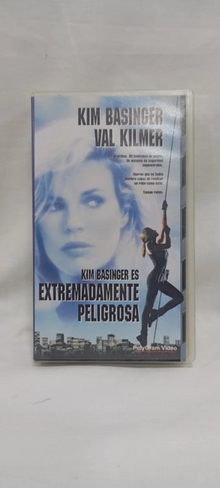 VHS Kim Basinger Extremadamente Peligrosa