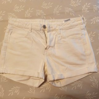 Shorts blancos mujer