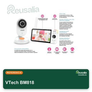 VTech BM818 monitor bebé HD luz nocturna
