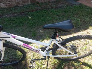 Bicicleta de Montaña Mujer Blanca