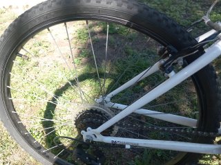 Bicicleta de Montaña Mujer Blanca
