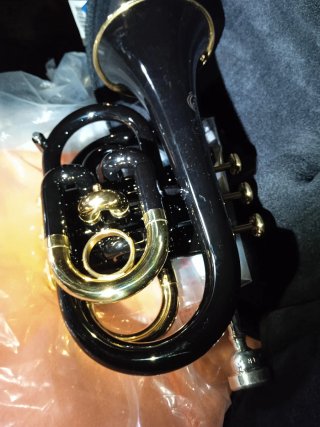Trompeta Jupiter con boquilla de plata