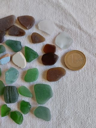 Vetrini levigati dal mare