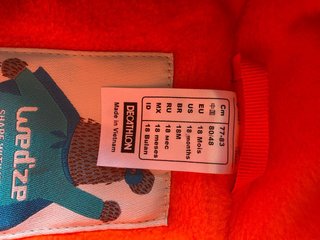 Conjunto de Ropa Térmica Azul 18-24M