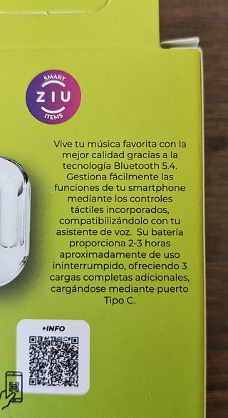 AURICULARES INALÁMBRICOS Z-CRYSTAL A ESTRENAR