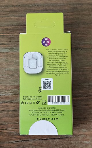 AURICULARES INALÁMBRICOS Z-CRYSTAL A ESTRENAR