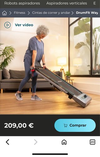 Cinta de Correr Cecotec DrumFit Way