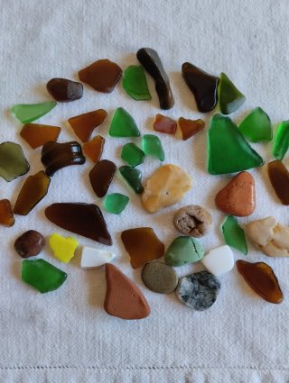 Vetrini levigati dal mare