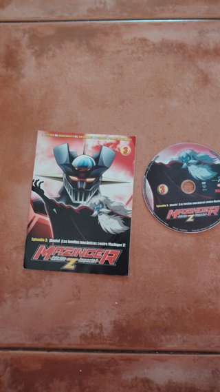 Pack 3 DVDs Mazinger Z Edición Impacto