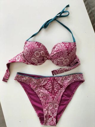 Bikini Estampado Rosa