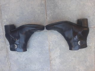 Botines Pitillos Negros Talla 41