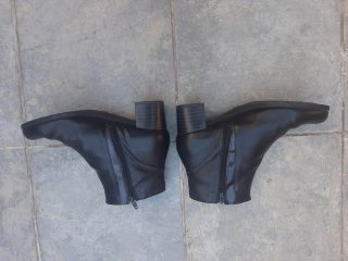 Botines Pitillos Negros Talla 41