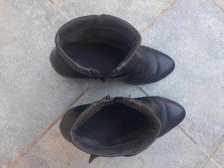 Botines Pitillos Negros Talla 41