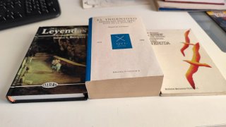 Tres clásicos de la literatura en castellano.