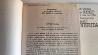 Tres clásicos de la literatura en castellano.