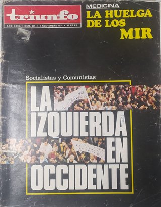 Revista "Triunfo" num. 631 2/11/1974