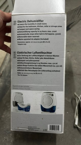 Deshumidificador Silvercrest Eléctrico