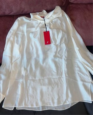 Camisa Blanca Carolina Herrera Talla L