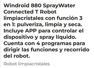 Robot Limpiacristales Cecotec Conga