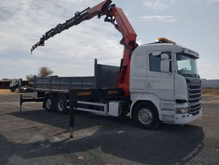 Scania R 440-CAMIONES GRUAS