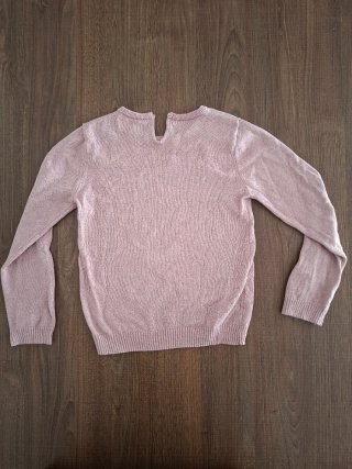 Jersey Rosa con Lentejuelas Talla 5-6 Años