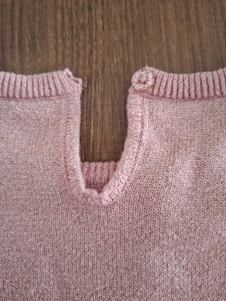Jersey Rosa con Lentejuelas Talla 5-6 Años
