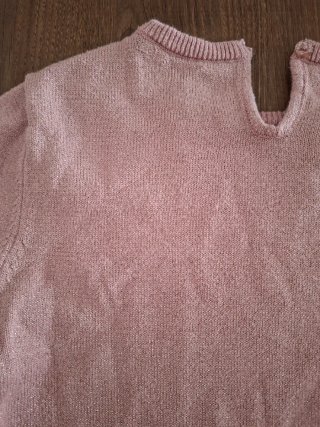 Jersey Rosa con Lentejuelas Talla 5-6 Años