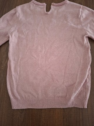Jersey Rosa con Lentejuelas Talla 5-6 Años