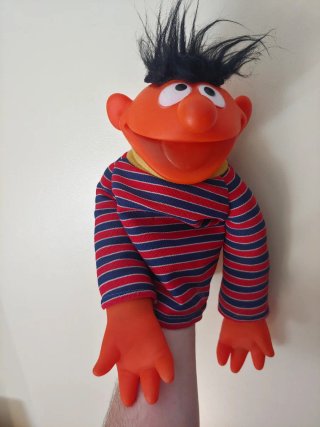 Lote 4 Marionetas Barrio Sésamo Vicma 1976