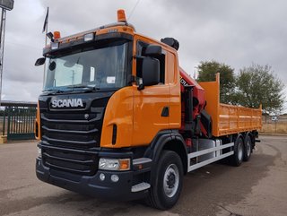 Scania G 480-CAMIONES GRUAS