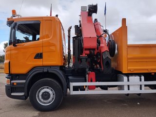 Scania G 480-CAMIONES GRUAS