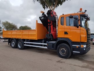 Scania G 480-CAMIONES GRUAS