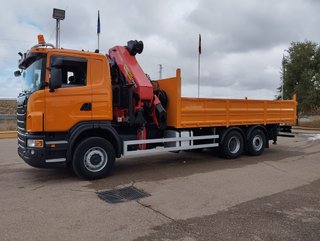 Scania G 480-CAMIONES GRUAS
