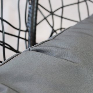 Poltrona Sospesa da Giardino Ovale in Polyrattan