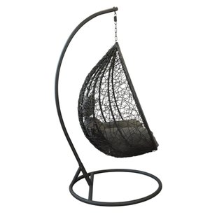 Poltrona Sospesa da Giardino Ovale in Polyrattan