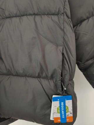 Anorak Columbia Puffect II Gris y Negro