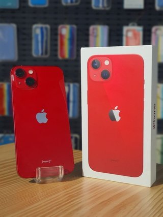 IPHONE 13 128GB ROJO 100% BATERÍA..