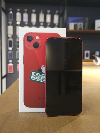 IPHONE 13 128GB ROJO 100% BATERÍA